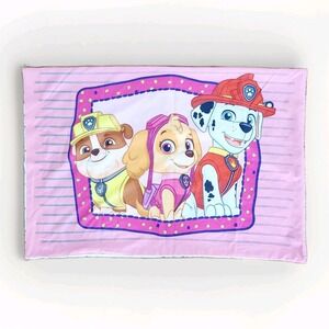 Paw Patrol Girls Pillowcase Skye‎ Marshall Everest Pink Standard Size Reversible